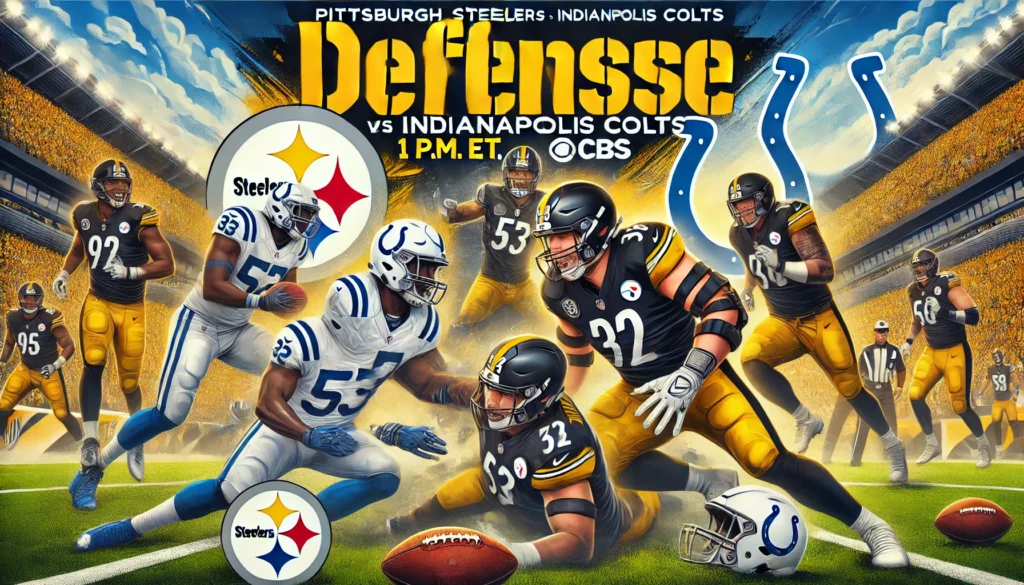 Steelers Seek to Continue Dominant Start Against Colts in Week 4 Clash