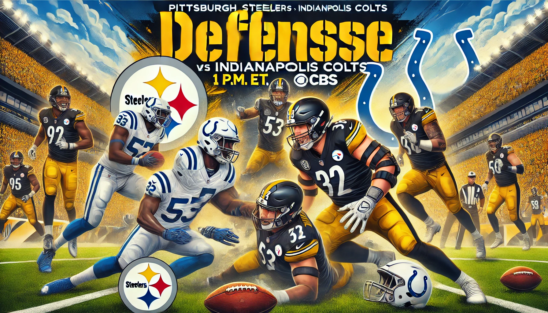 Steelers Seek to Continue Dominant Start Against Colts in Week 4 Clash