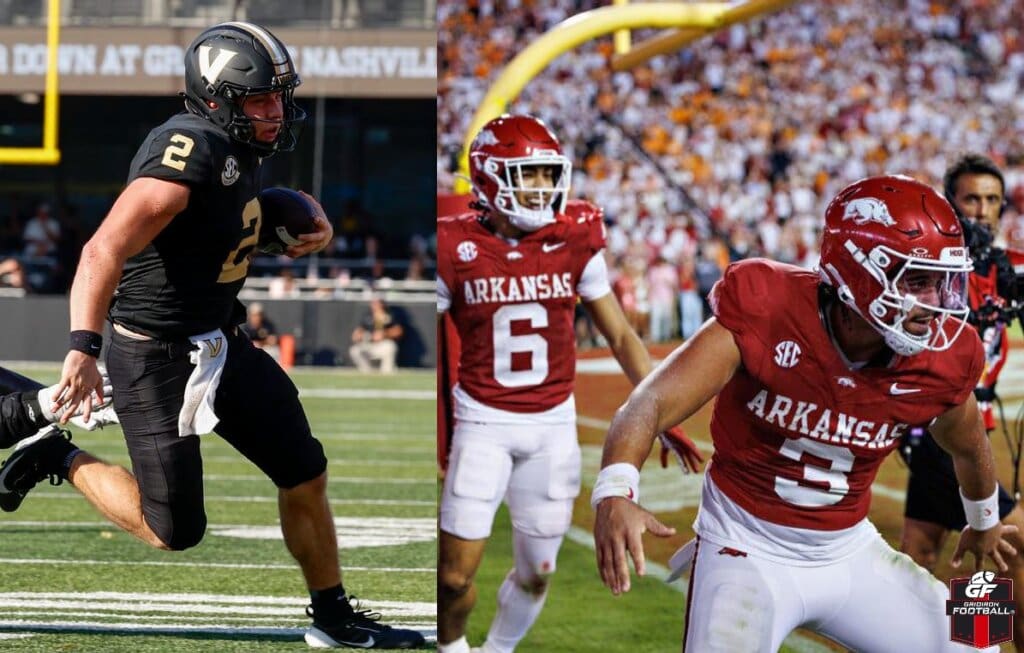 College Football Top 25 Roundup (Week 6): Vanderbilt Shocks #1 Alabama While Tennessee, Missouri, Michigan, USC All Fall in Upset Filled Saturday