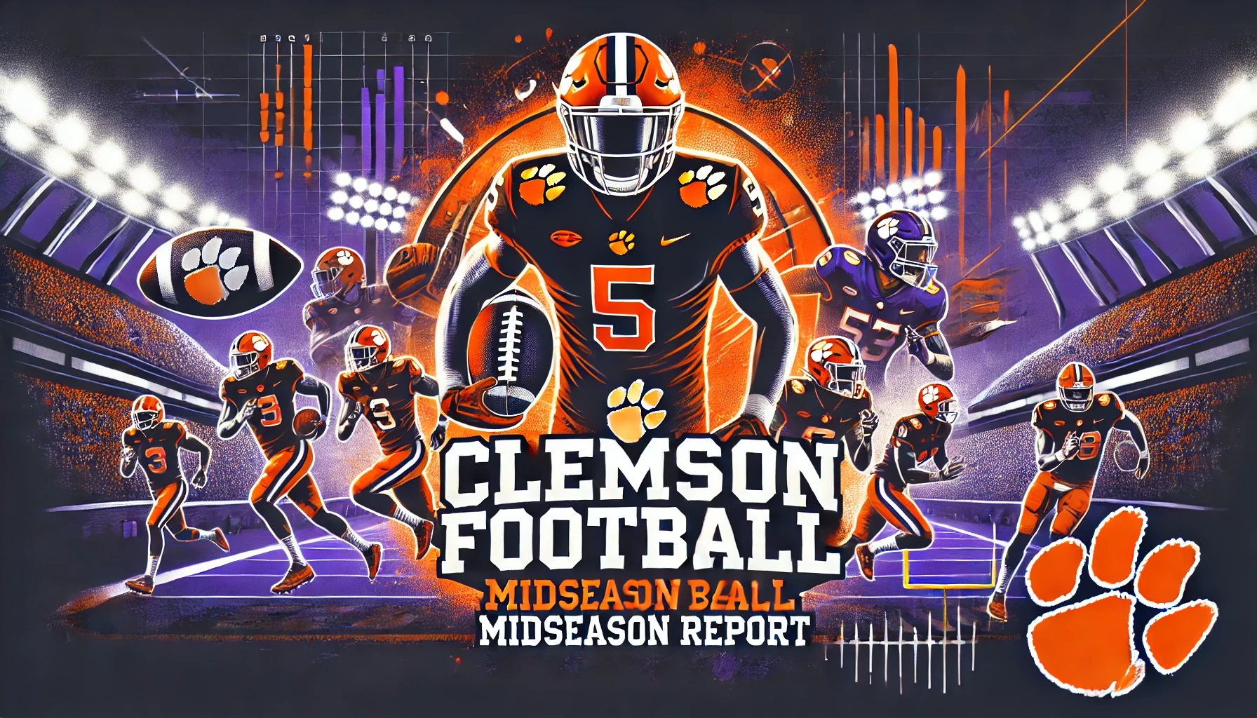 Midseason Report: Clemson Tigers Roar to 4-1 Start Despite Early Setbacks