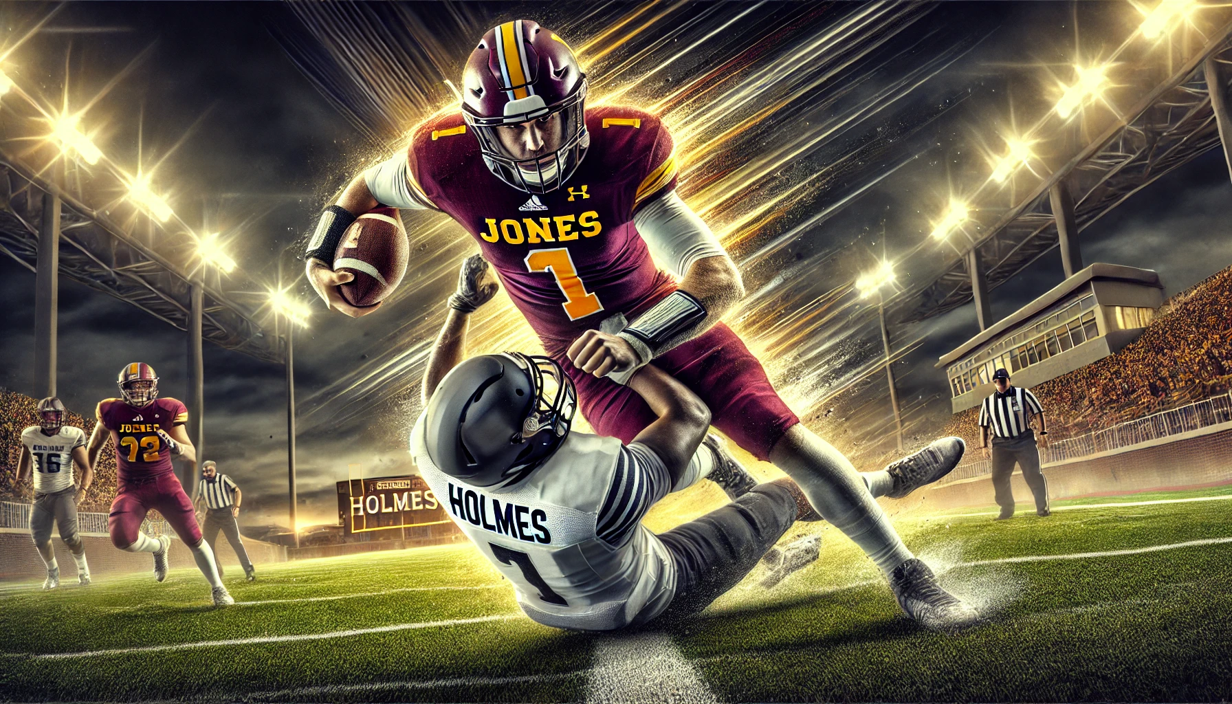 Jones College Falls to Undefeated Holmes in 35-22 Battle