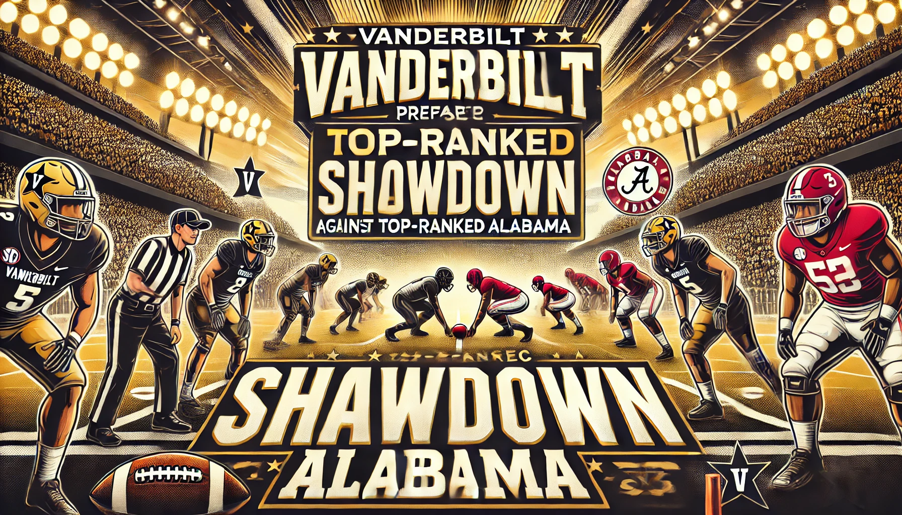 Vanderbilt Stuns Alabama with 40-35 Upset Behind Stellar Performances