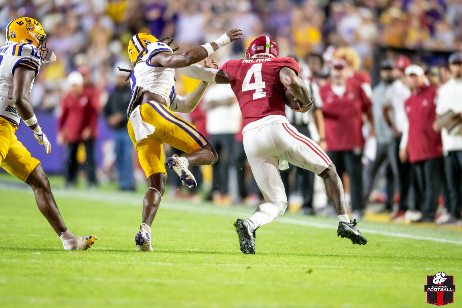 Jalen Milroe Runs All Over LSU Once Again Dashing Tigers’ Playoff Hopes 42-13