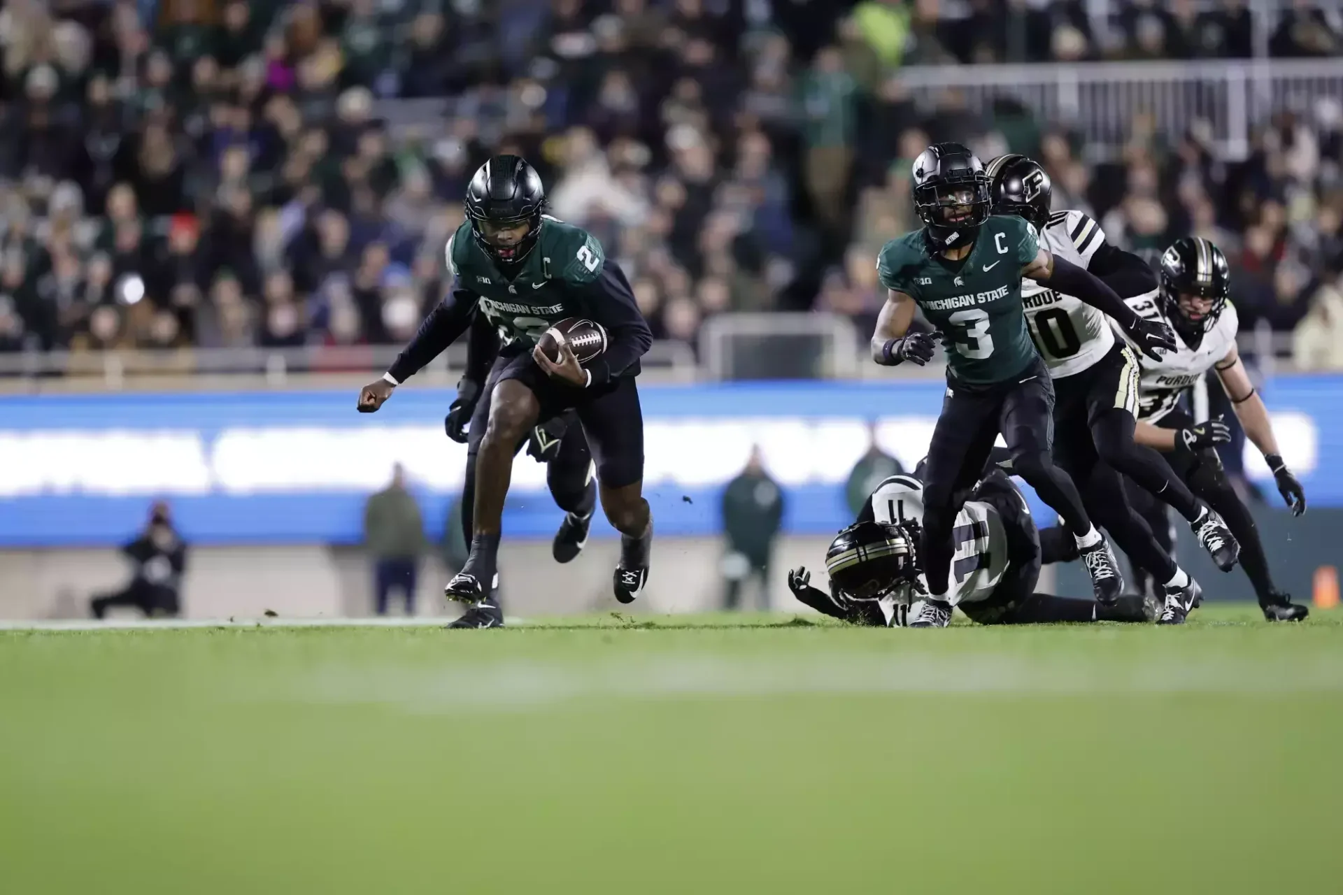 Michigan State Holds Off Purdue’s Rally for Senior Night Victory