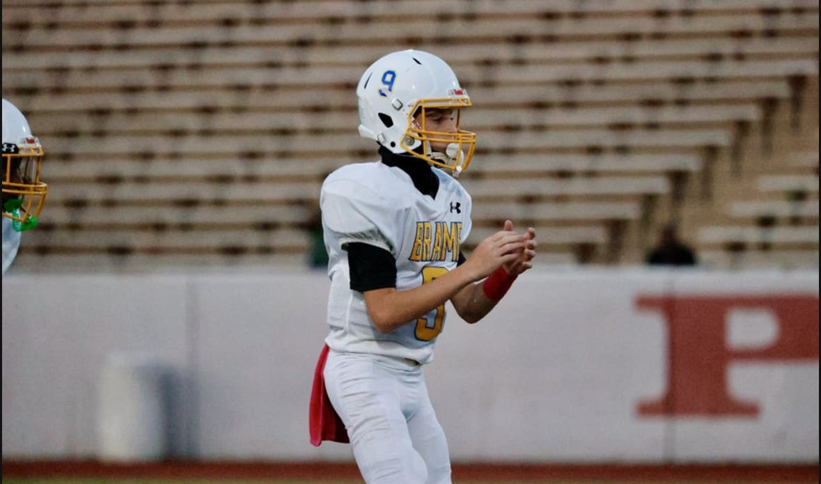 Rising Star: QB Nate Matchett, Brame Middle School (Alexandria, Louisiana)