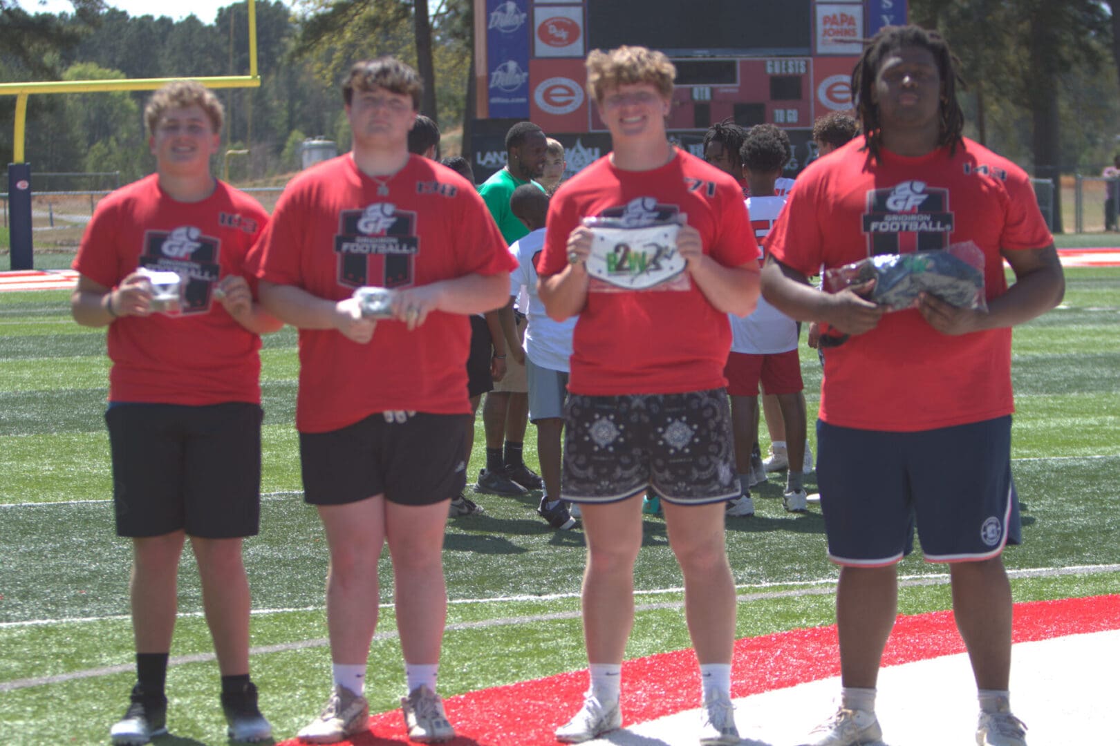 Four States are Represented at Evangel Christian Academy’s Gridiron Football Elite Camp