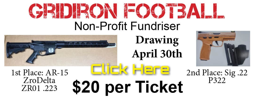 Support Gridiron Football and Win Big in the 2024 Non-Profit Raffle Fundraiser