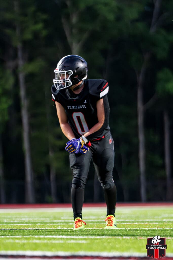 Leadership and Faith Fuels St. Michael’s Sure Handed Wide Receiver Johnny McCarty