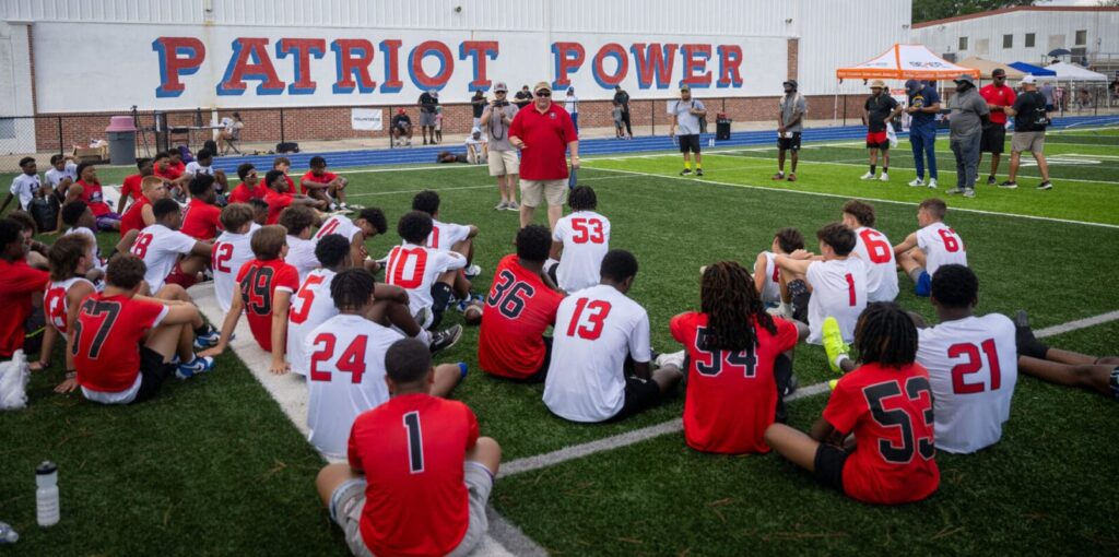 Gridiron Football Puts On Flourishing Camp at John Curtis High School