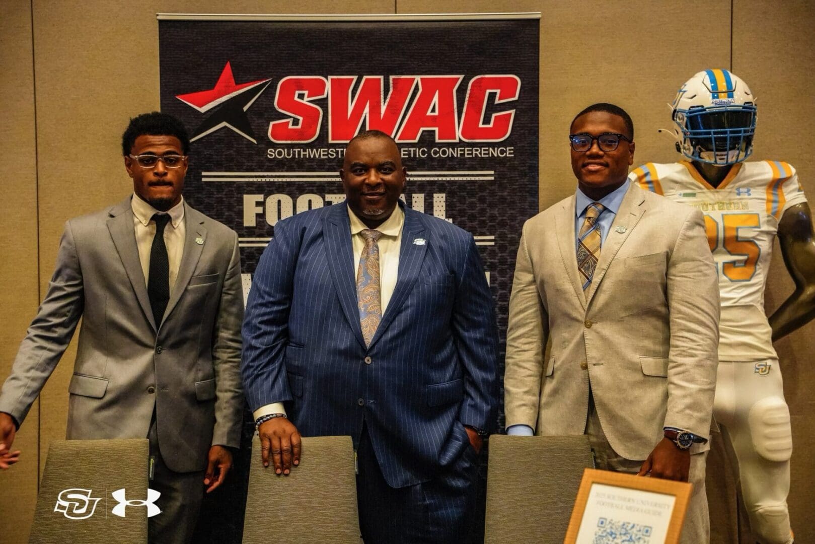Southern University Jaguars Take The Stage At SWAC Media Day