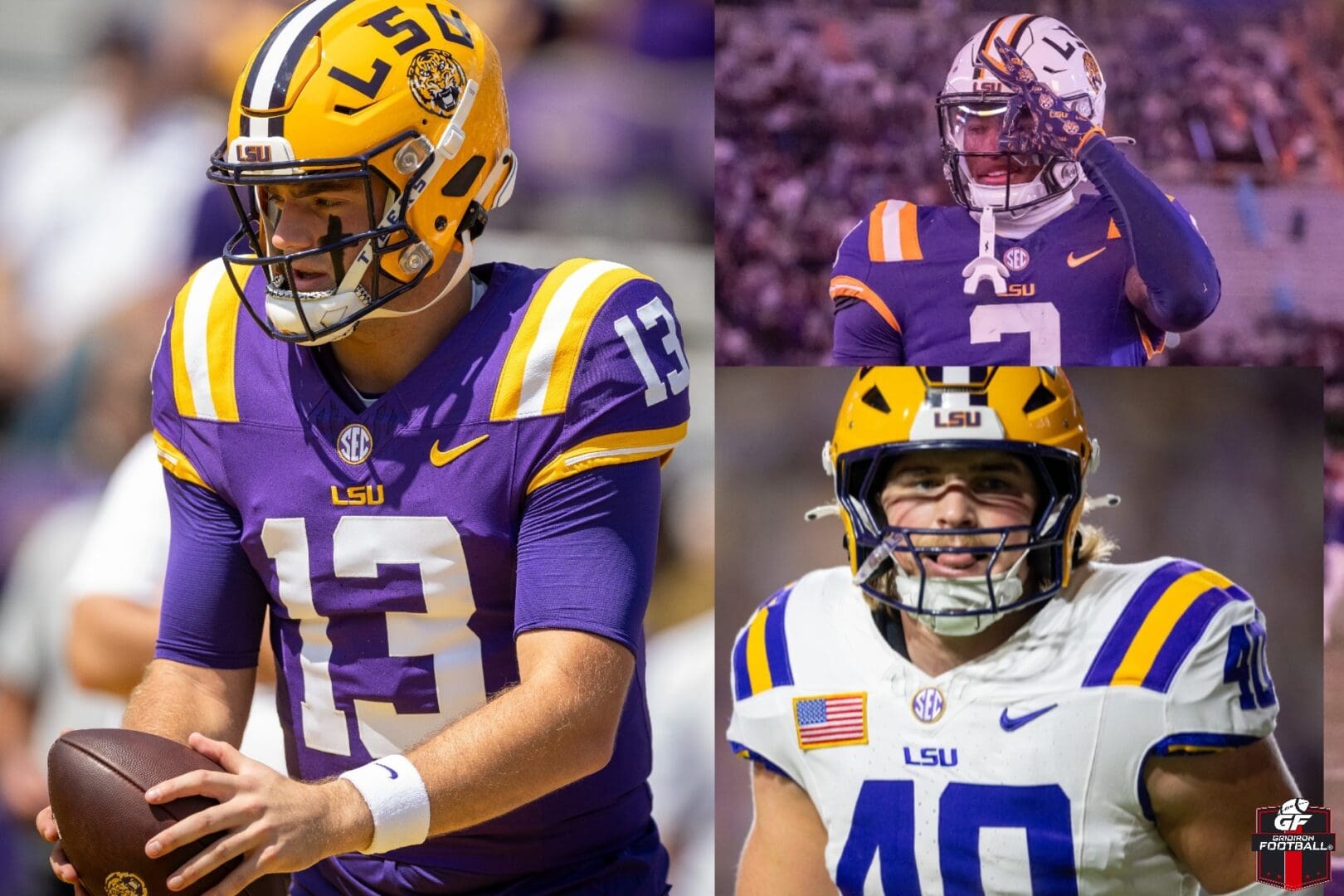 Garrett Nussmeier, Chris Hilton Jr., Whit Weeks Chosen To Represent LSU at 2025 SEC Media Days