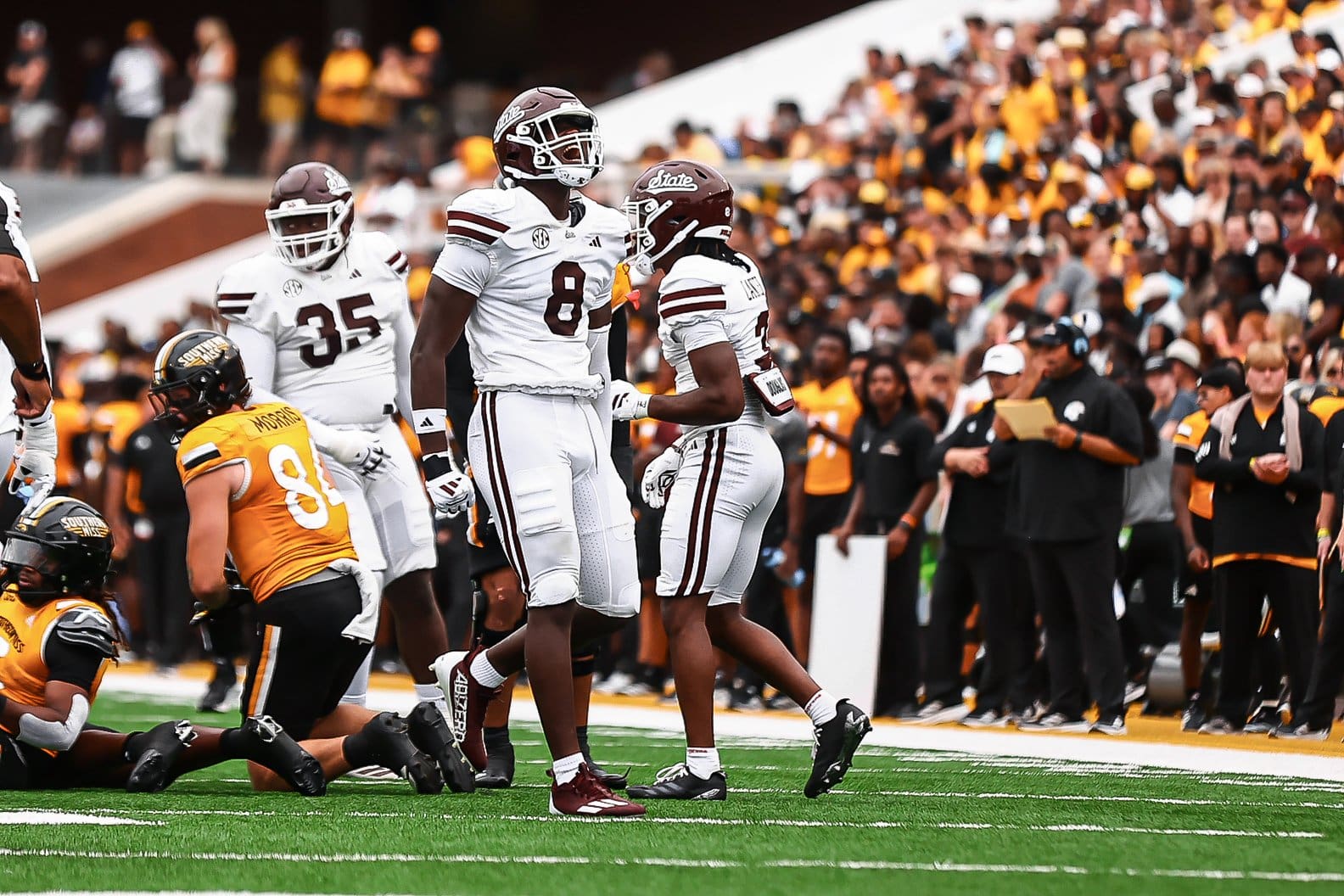 Mississippi State Explodes in Second Half to Defeat Southern Miss 34–17