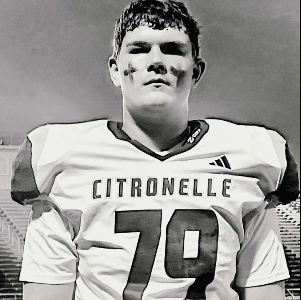 DITR: OL Aiden Forrester, Citronelle High School (Citronelle, AL)