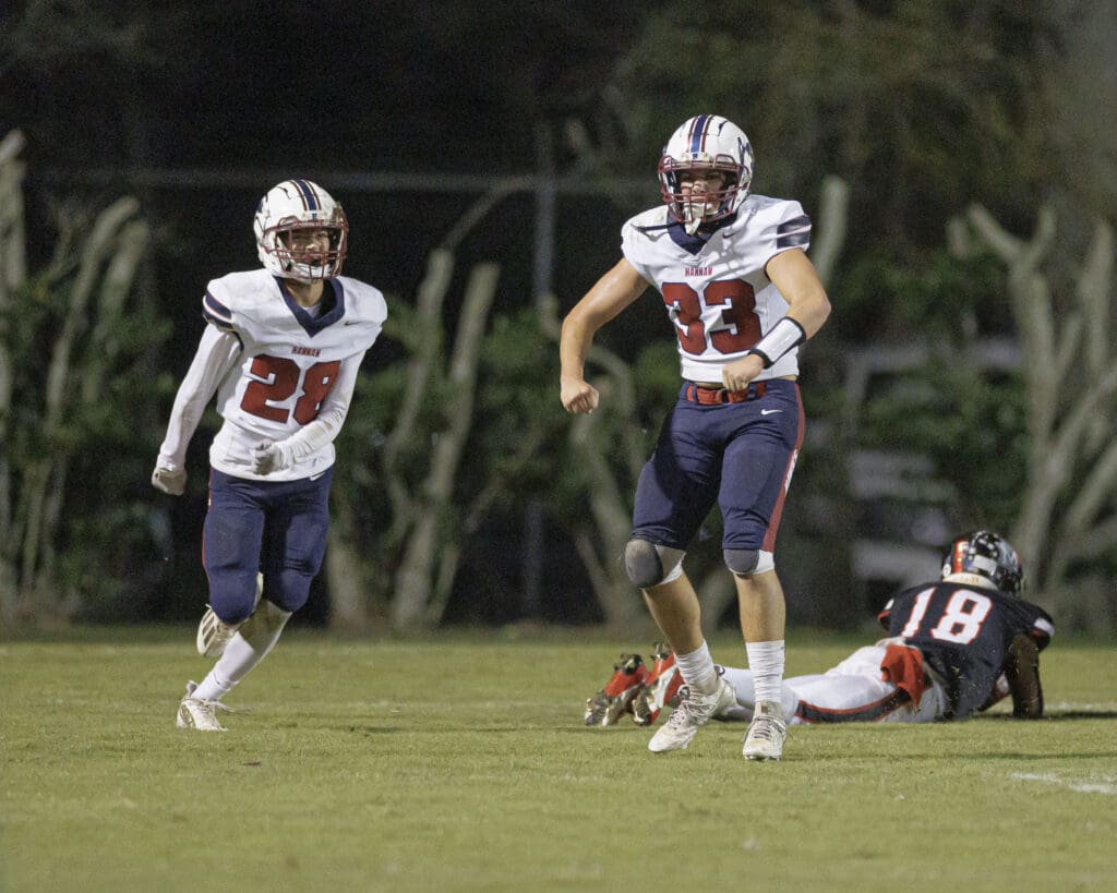 Archbishop Hannan (LA) 2026 LB Greyson Dupre is Gridiron Football Player of Week 8!