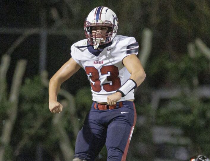 Archbishop Hannan (LA) 2026 LB Greyson Dupre is Gridiron Football Player of Week 8!