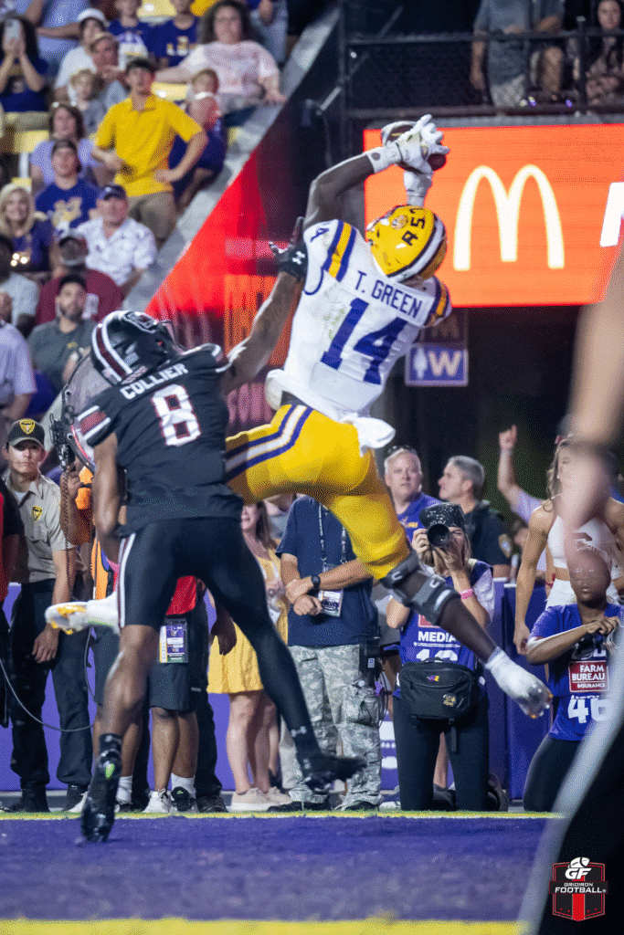 Trey’Dez Green, Kyle Parker, & Defense Leads LSU To 20-10 Victory Over South Carolina