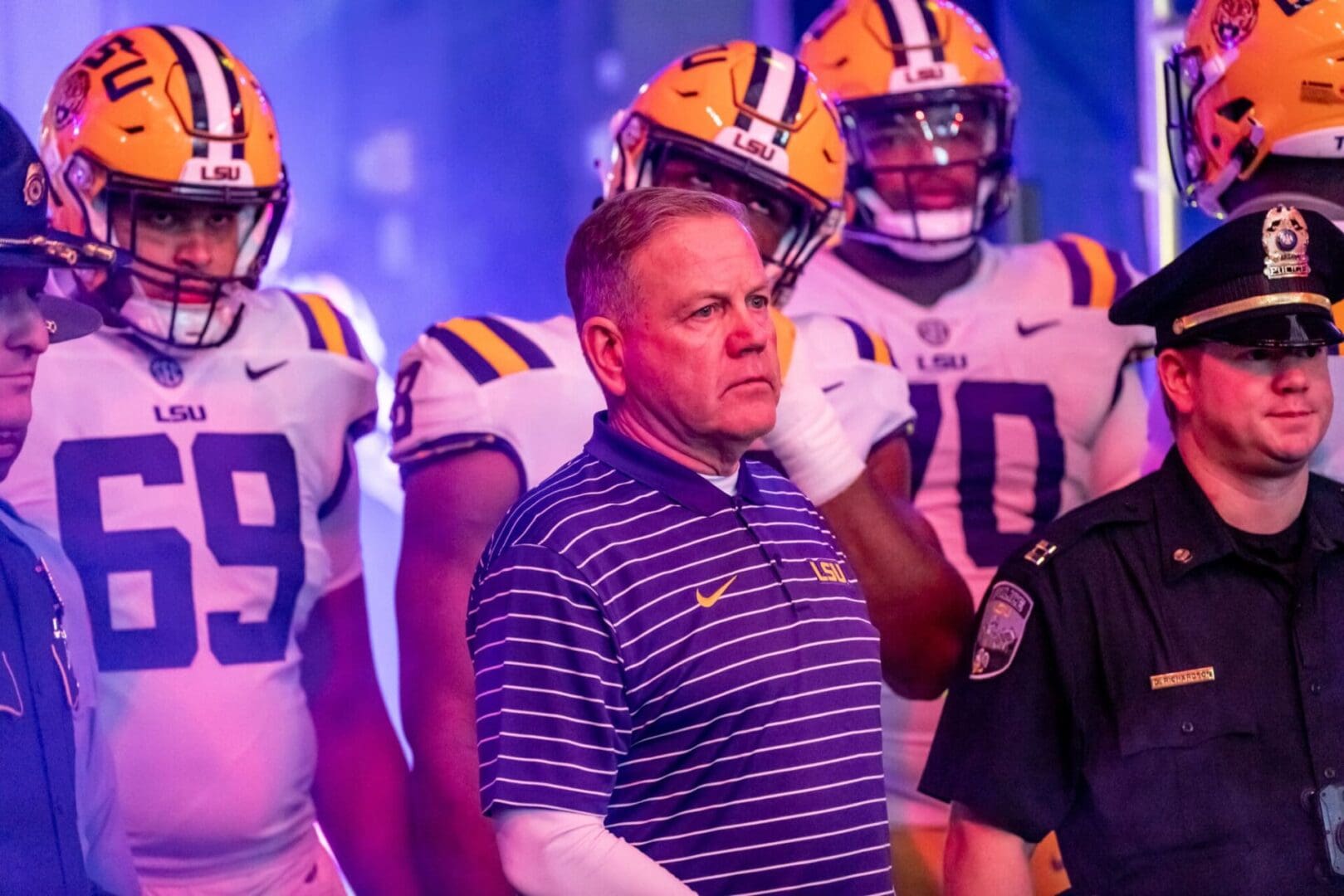 LSU Fires Head Coach Brian Kelly; Frank Wilson Named Interim Coach