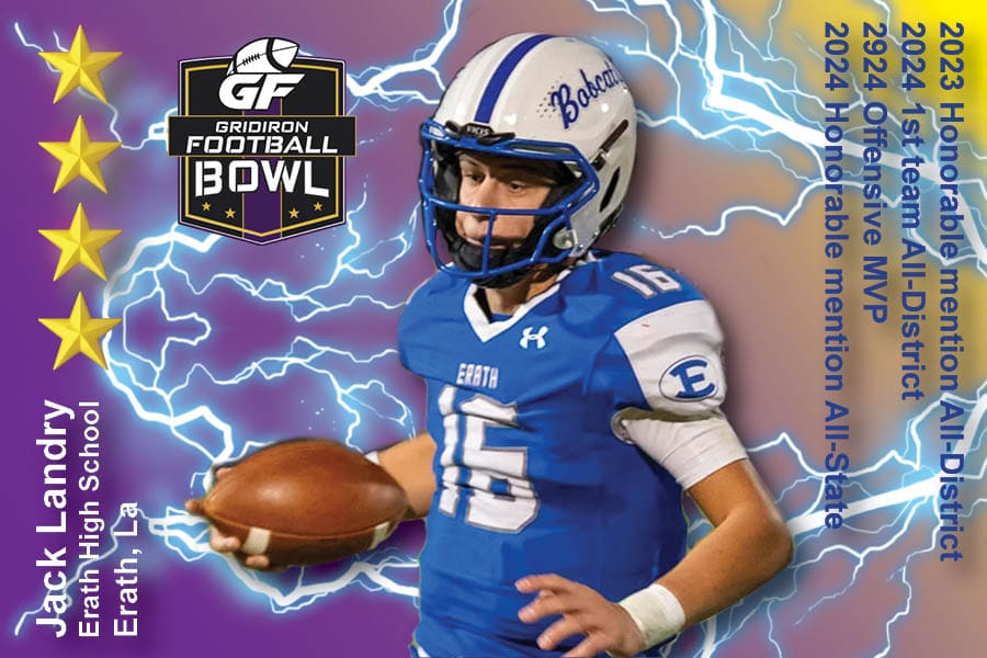 BREAKING NEWS: Erath High School (Erath, LA) QB Jack Landry Commits To 2025 Gridiron Football All-American Bowl Game