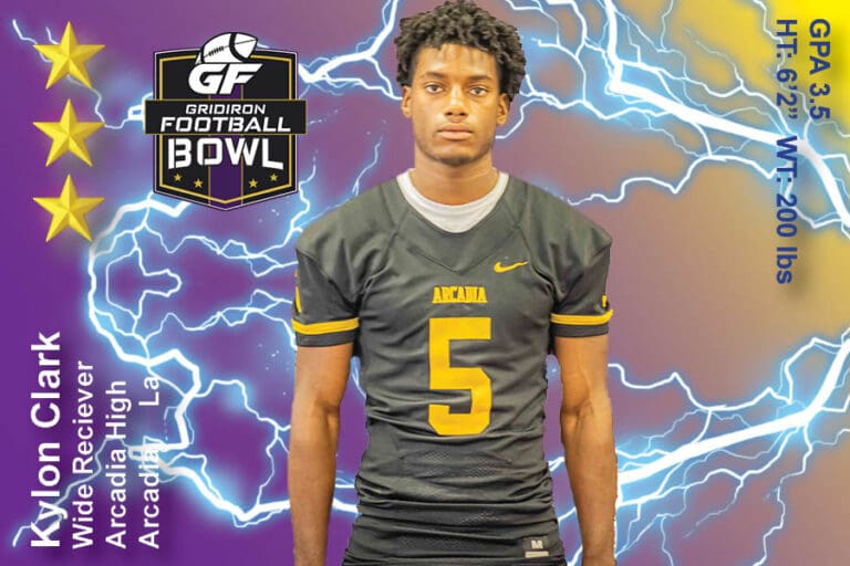 BREAKING NEWS: Arcadia High School (Arcadia, LA) WR Kylon Clark Commits To 2025 Gridiron Football All-American Bowl Game