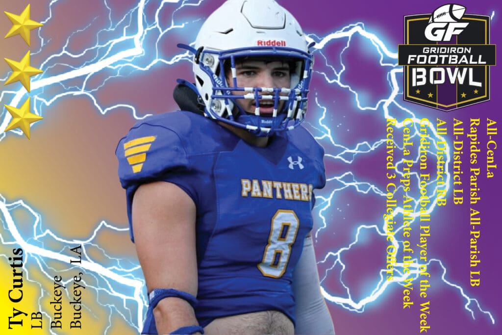 BREAKING NEWS: Buckeye High School (Buckeye, LA) LB Ty Curtis Commits To 2025 Gridiron Football All-American Bowl Game