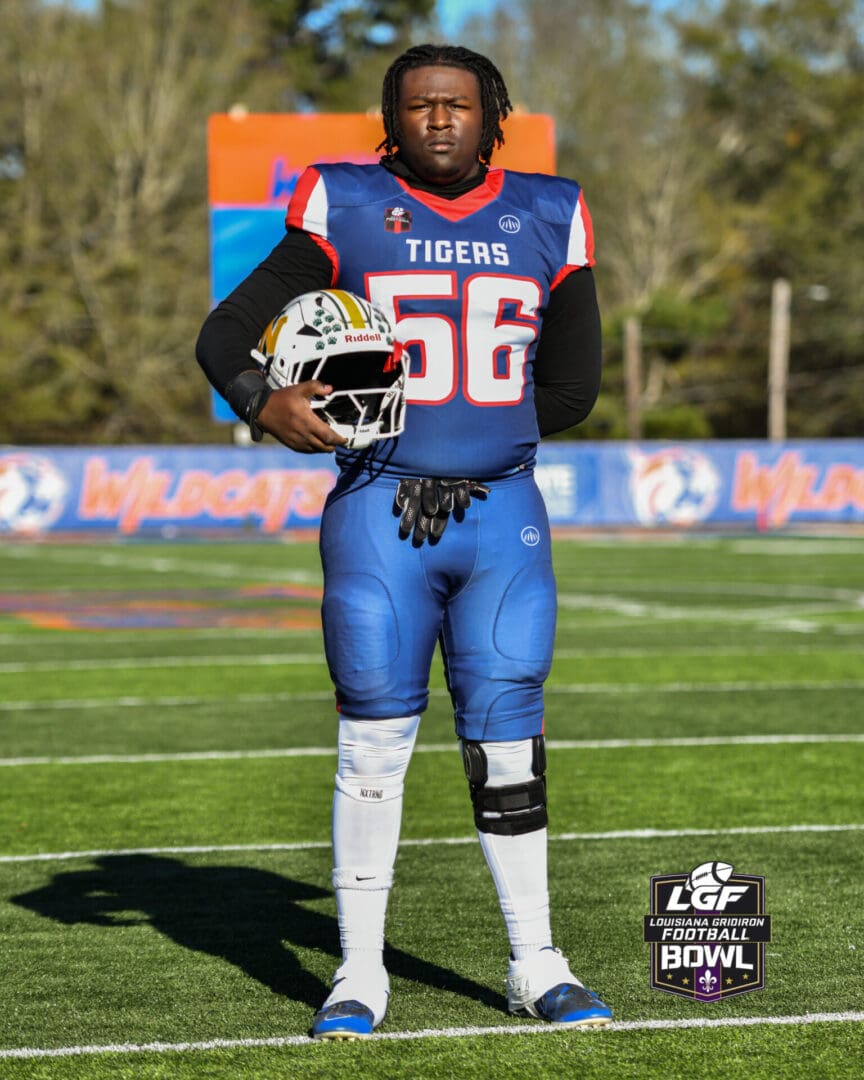 GF All American profile :  OL/DL Jordell Baise , North Iberville HS (Rosedale, LA)
