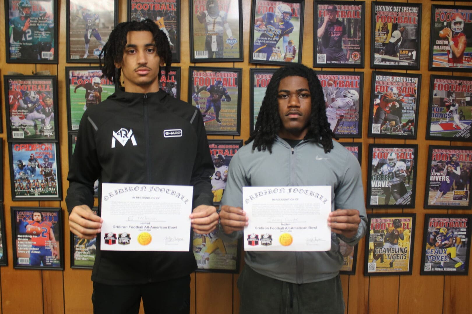 North Iberville Duo Receives 2026 Gridiron Football All-American Bowl Game Invites!