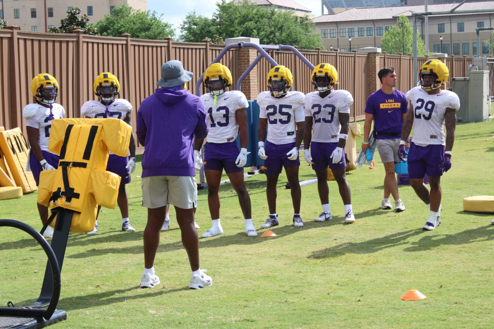 LSU Spring Practice Report: QBs and WRs Get Heavy Red Zone Work