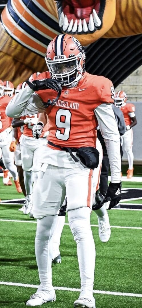 DITR : Trace Meullion  WR Bridgeland higschool (Cypress, Tx)