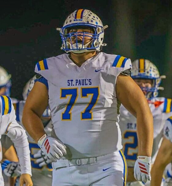 St. Paul’s 2028 OL Andrew Shofstahl’s Strong Camp Performance Earns Him LSU Offer
